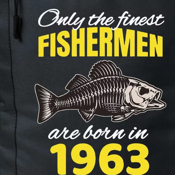 59th Birthday Fishermen Are Born In 1963 Funny Fishing Daily Commute Backpack