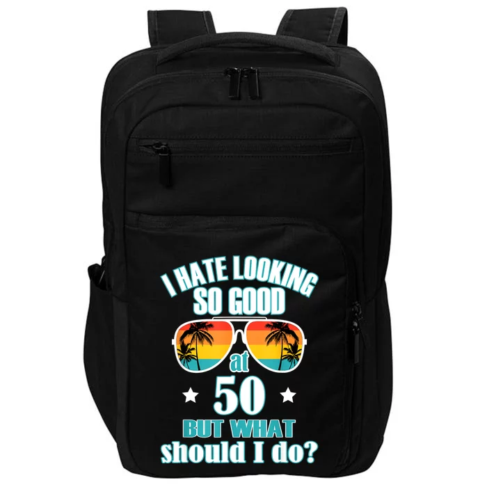 50 Birthday For Men Women 50th Anniversary For Him Her Impact Tech Backpack