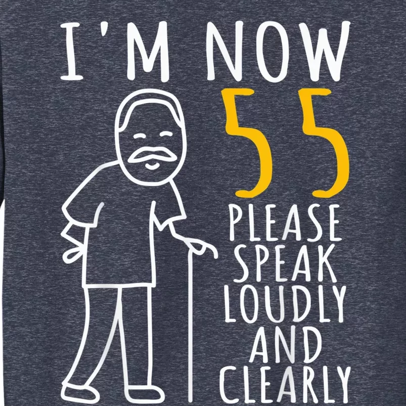 55th Birthday For Him | I'm Now 55 Years Old | Cool BDay Sweatshirt