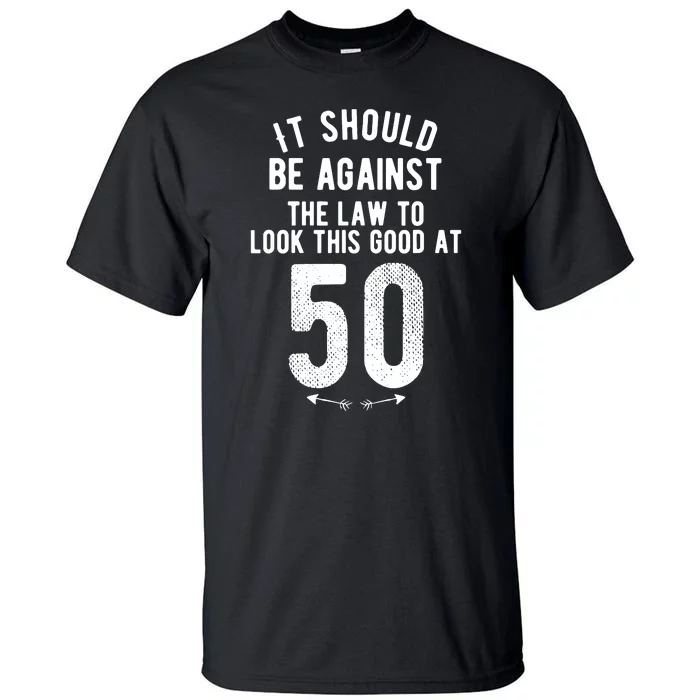 50th Birthday Gift Vintage 1972 Tall T-Shirt