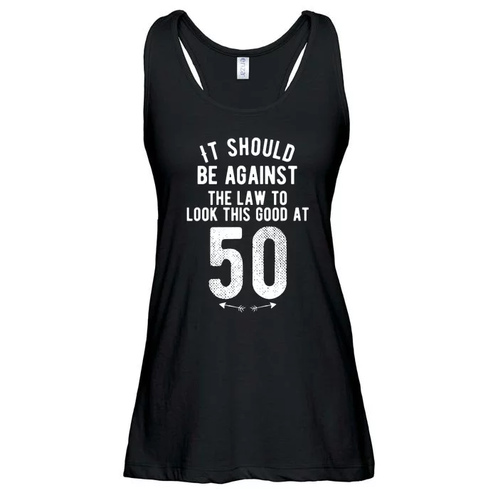 50th Birthday Gift Vintage 1972 Ladies Essential Flowy Tank