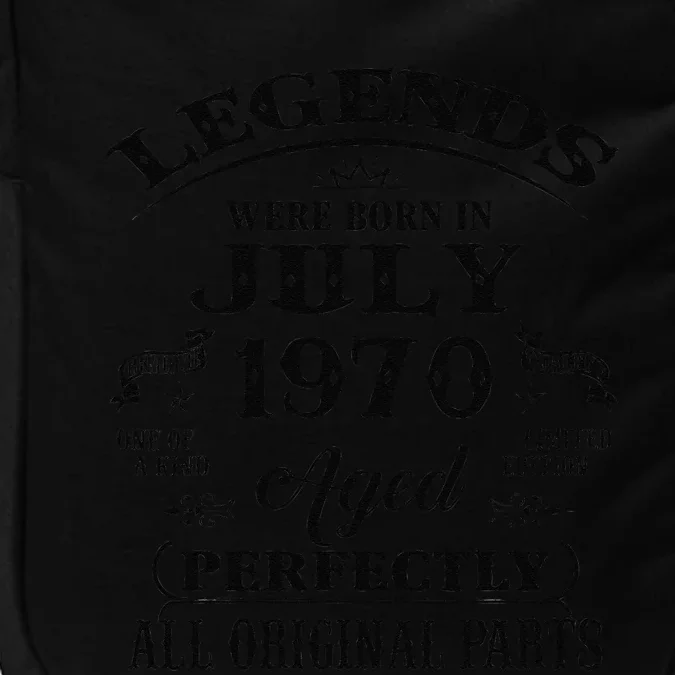 53rd Birthday Gift Legends Born In July 1970 53 Years Old Impact Tech Backpack