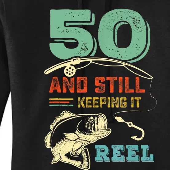 50th Birthday Gift For Fisherman Mens Women's Pullover Hoodie