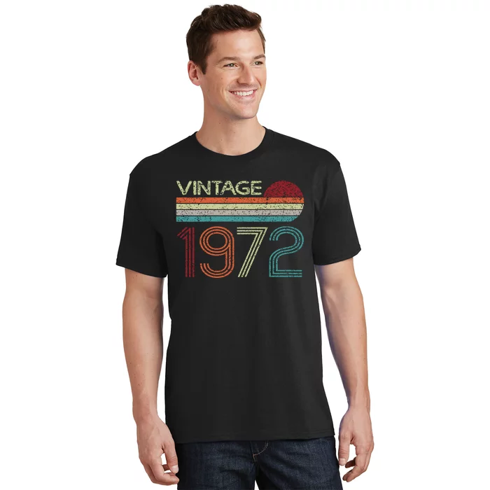 50th Birthday Gift Vintage 1972 T-Shirt