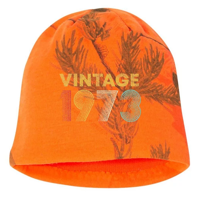 50th Birthday Gift Vintage 1973 50 Years Old Kati - Camo Knit Beanie