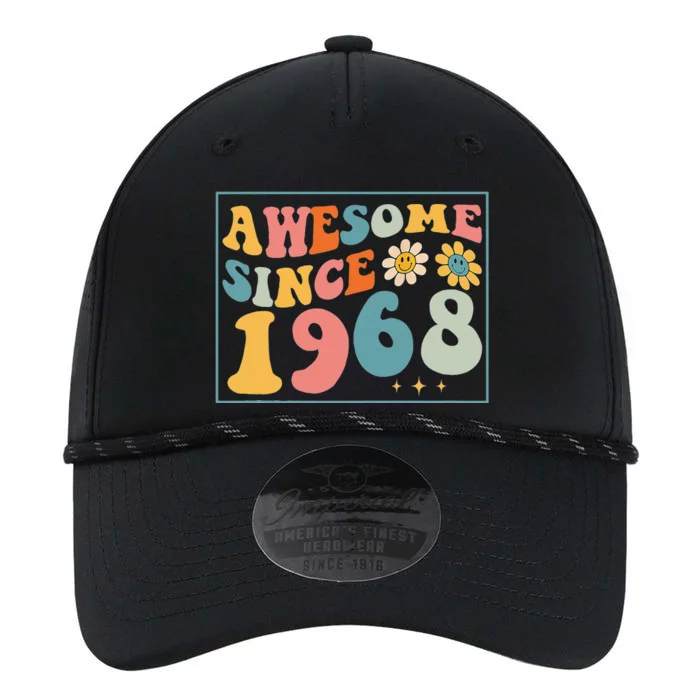 54th Birthday Gifts Awesome Since 1968 54 Years Old Groovy Performance The Dyno Cap