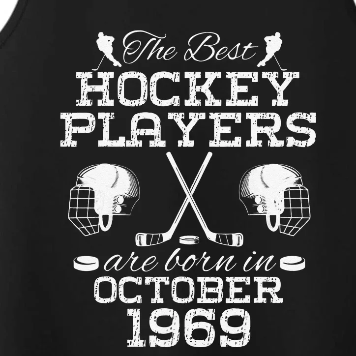 55th Birthday In December 1969 Best Hockey Players Performance Tank