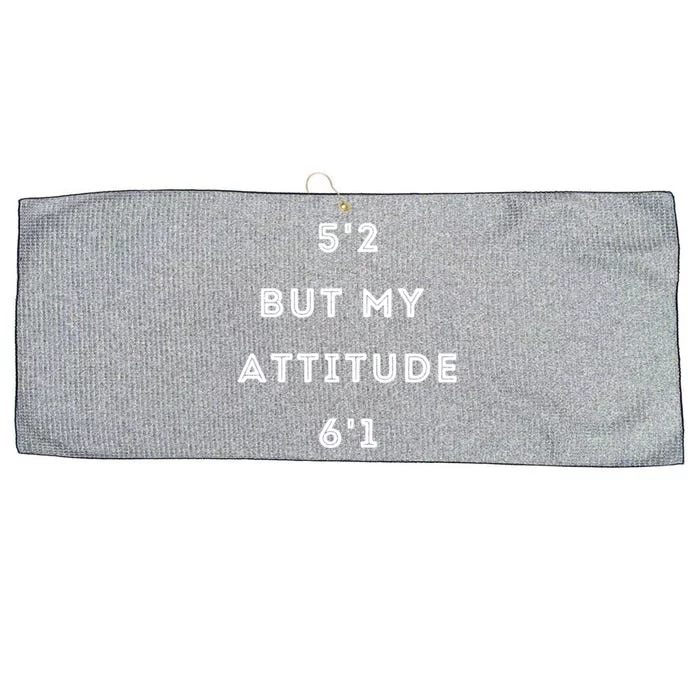 52 But My Attitude 61 Cute Gift Large Microfiber Waffle Golf Towel