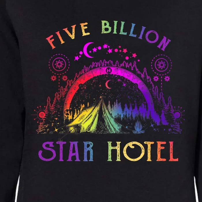 5 Billion Star Hotel Americas National Parks Camping Lovers Womens California Wash Sweatshirt