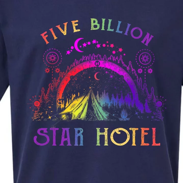 5 Billion Star Hotel Americas National Parks Camping Lovers Sueded Cloud Jersey T-Shirt