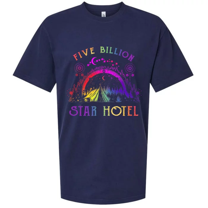 5 Billion Star Hotel Americas National Parks Camping Lovers Sueded Cloud Jersey T-Shirt