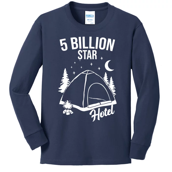 5 Billion Star Hotel National Park Kids Long Sleeve Shirt