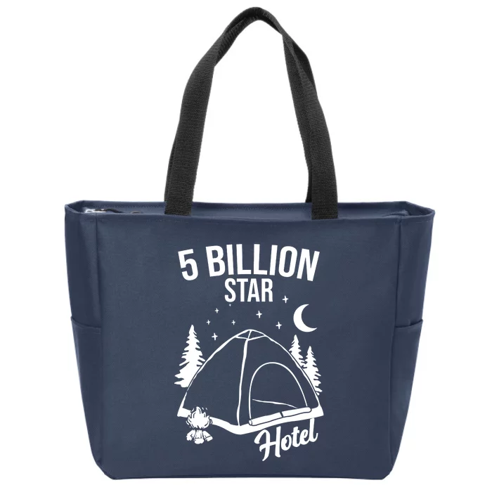 5 Billion Star Hotel National Park Zip Tote Bag