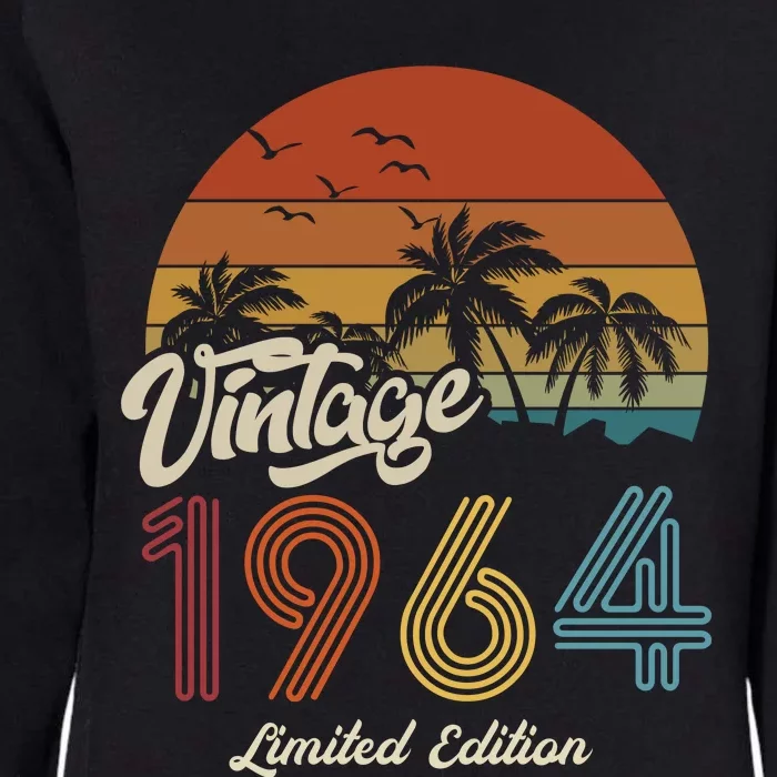 59th Birthday Vintage Limited Edition 1964 Womens California Wash Sweatshirt