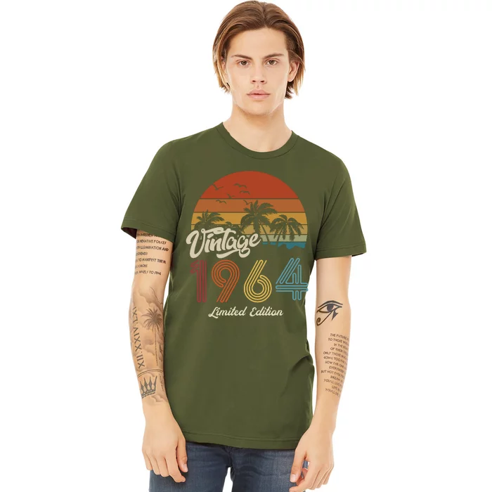 59th Birthday Vintage Limited Edition 1964 Premium T-Shirt