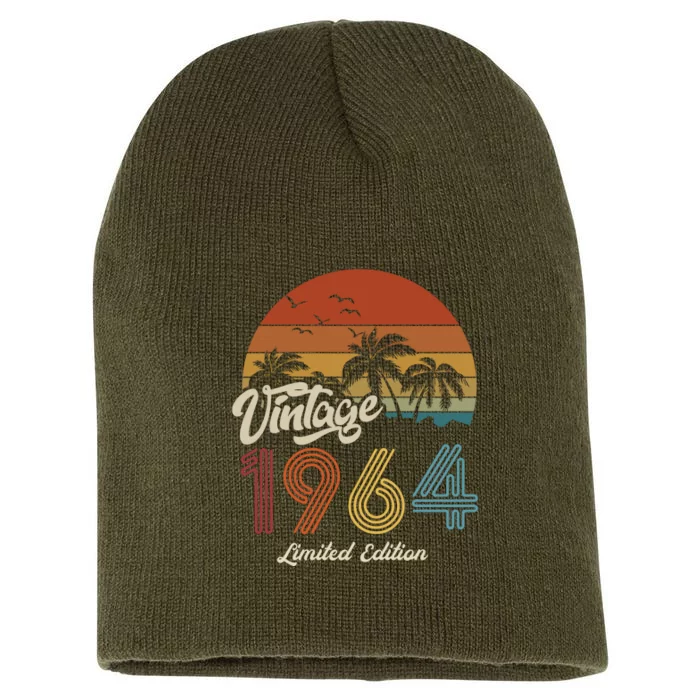 59th Birthday Vintage Limited Edition 1964 Short Acrylic Beanie