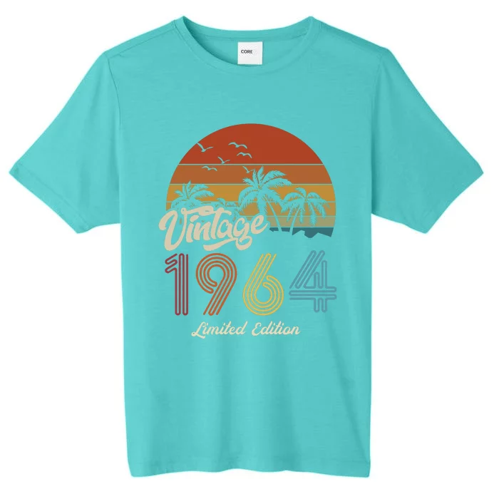 59th Birthday Vintage Limited Edition 1964 ChromaSoft Performance T-Shirt