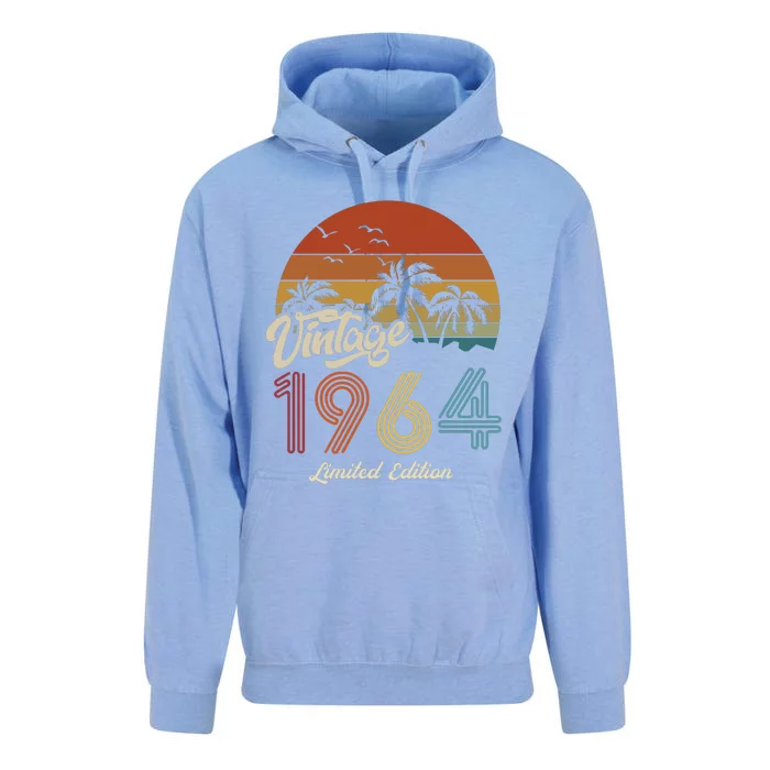 59th Birthday Vintage Limited Edition 1964 Unisex Surf Hoodie