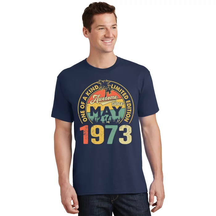 50th Birthday Vintage May 1973 T-Shirt