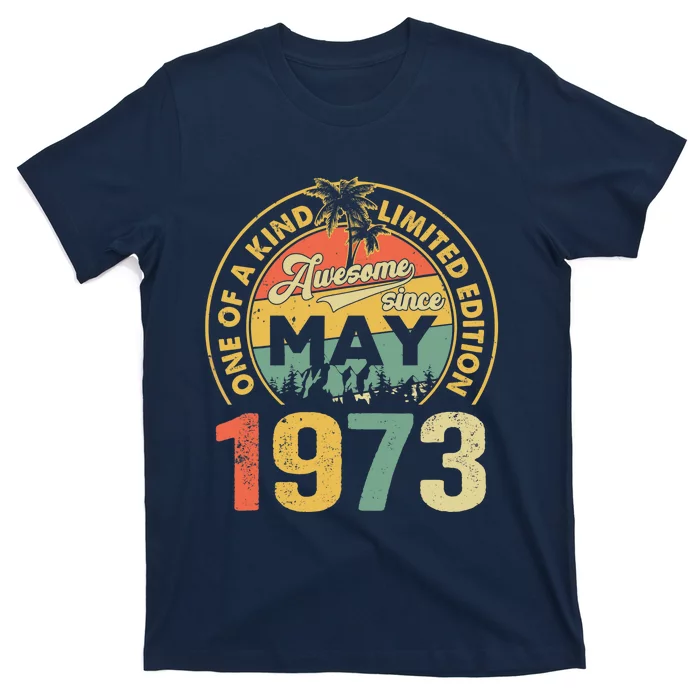 50th Birthday Vintage May 1973 T-Shirt