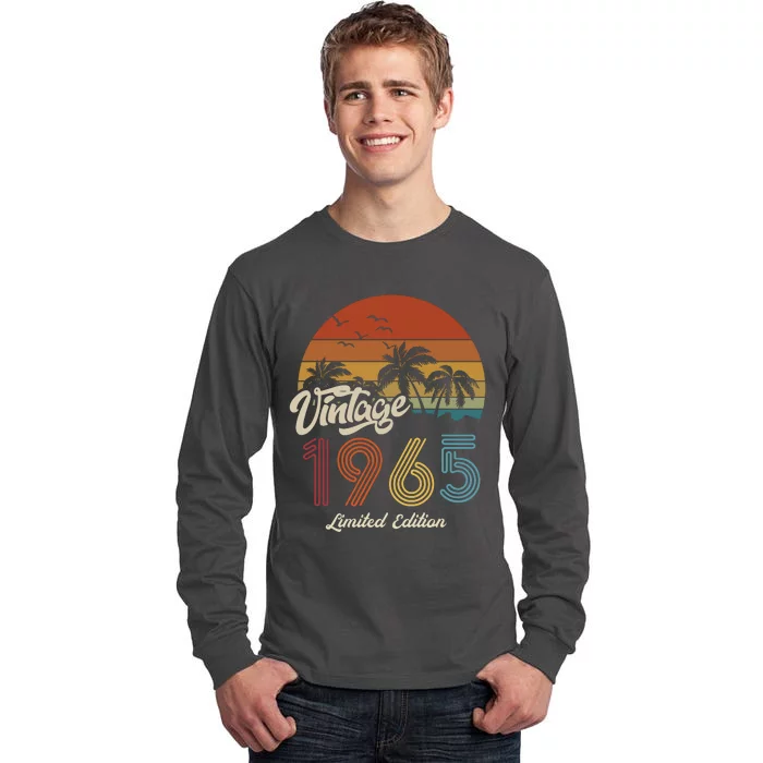 58th Birthday Vintage Limited Edition 1965 Tall Long Sleeve T-Shirt