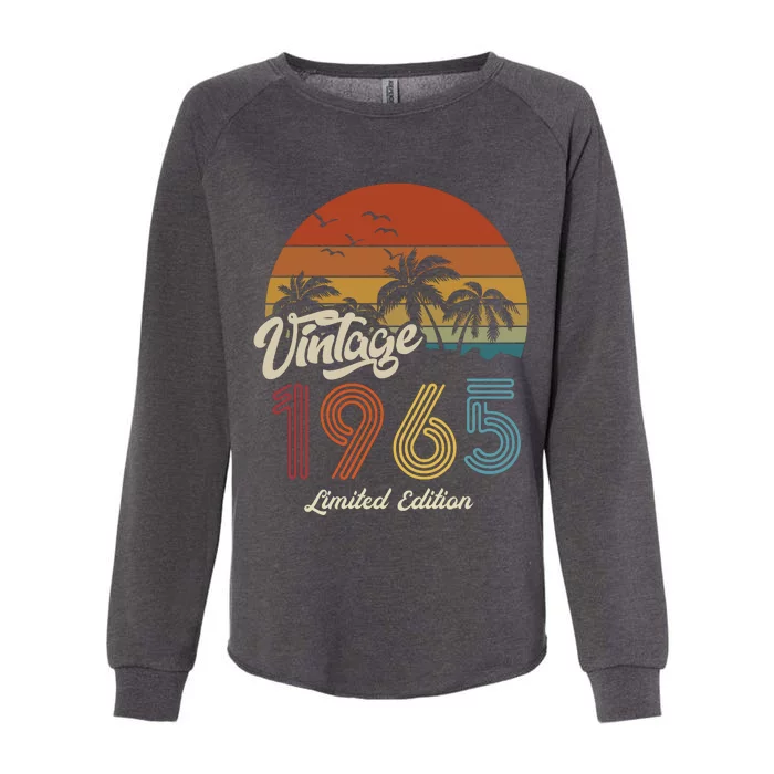 58th Birthday Vintage Limited Edition 1965 Womens California Wash Sweatshirt