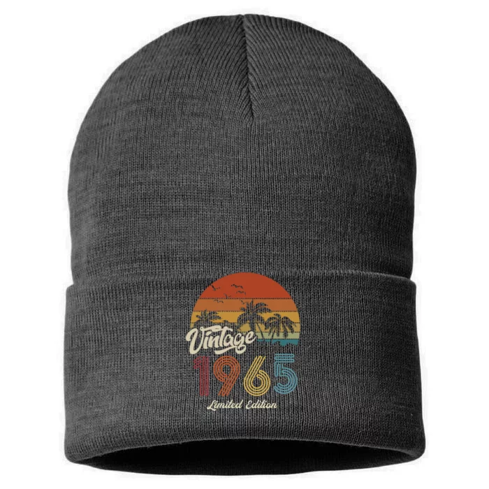 58th Birthday Vintage Limited Edition 1965 Sustainable Knit Beanie