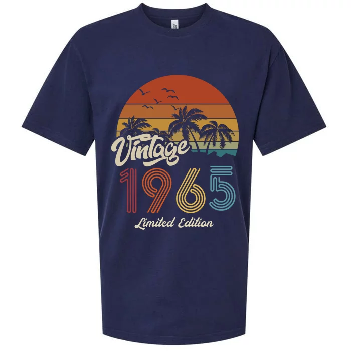 58th Birthday Vintage Limited Edition 1965 Sueded Cloud Jersey T-Shirt