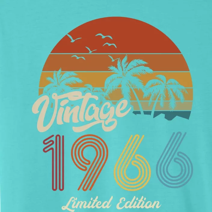 57th Birthday Vintage Limited Edition 1966 ChromaSoft Performance T-Shirt