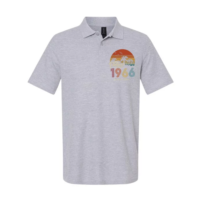 57th Birthday Vintage Limited Edition 1966 Softstyle Adult Sport Polo