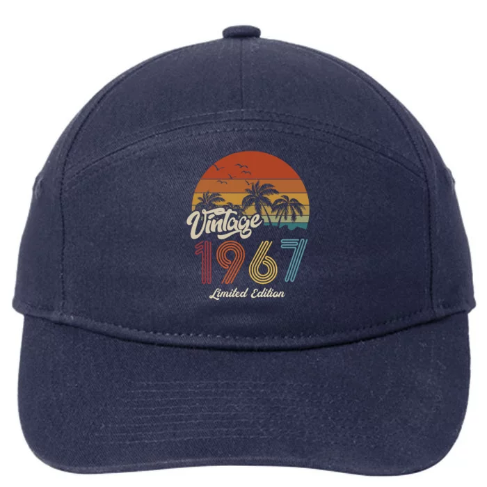 56th Birthday Vintage Limited Edition 1967 7-Panel Snapback Hat