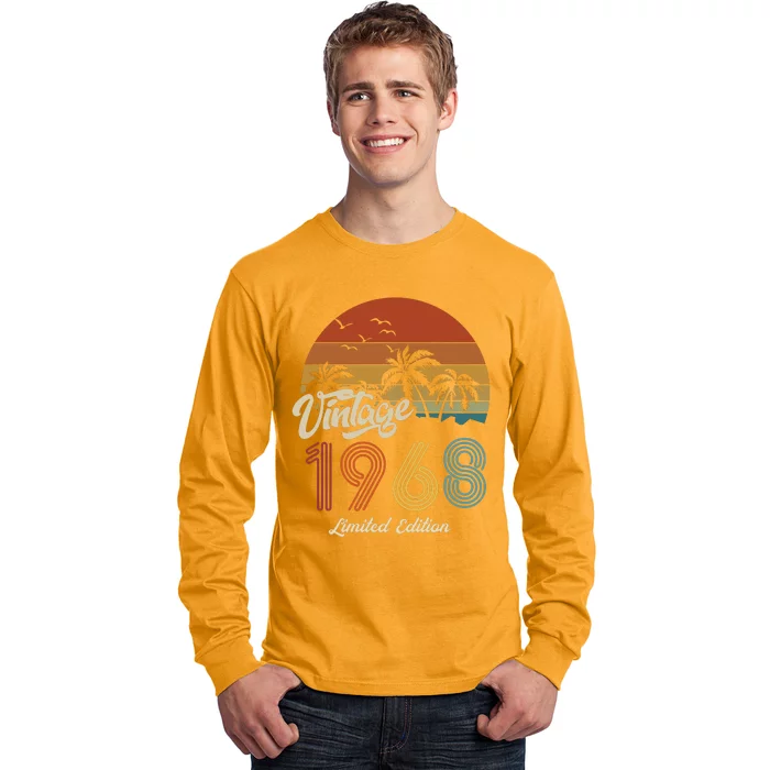 55th Birthday Vintage Limited Edition 1968 Long Sleeve Shirt