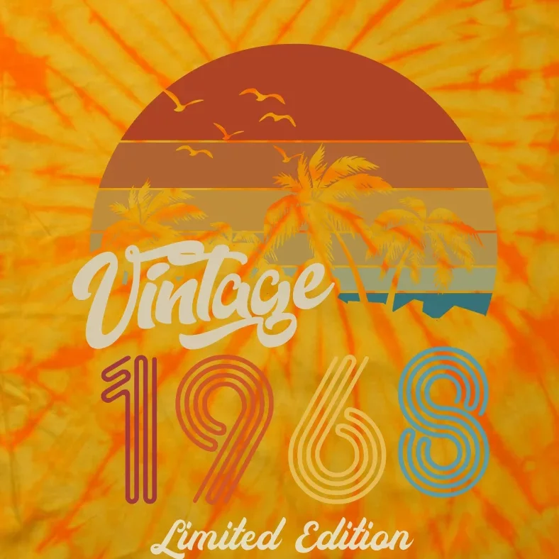 55th Birthday Vintage Limited Edition 1968 Tie-Dye T-Shirt