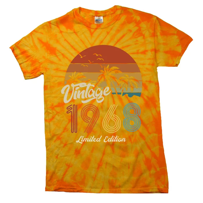 55th Birthday Vintage Limited Edition 1968 Tie-Dye T-Shirt