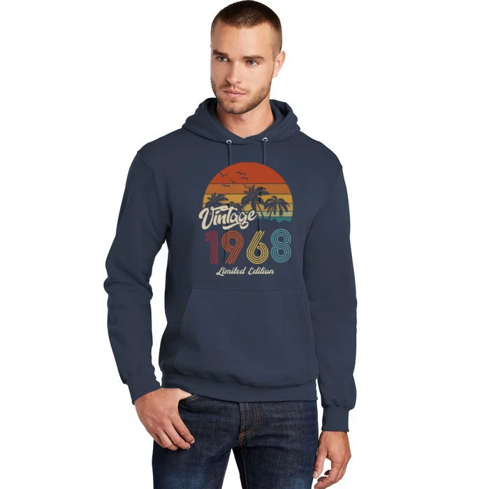 55th Birthday Vintage Limited Edition 1968 Tall Hoodie