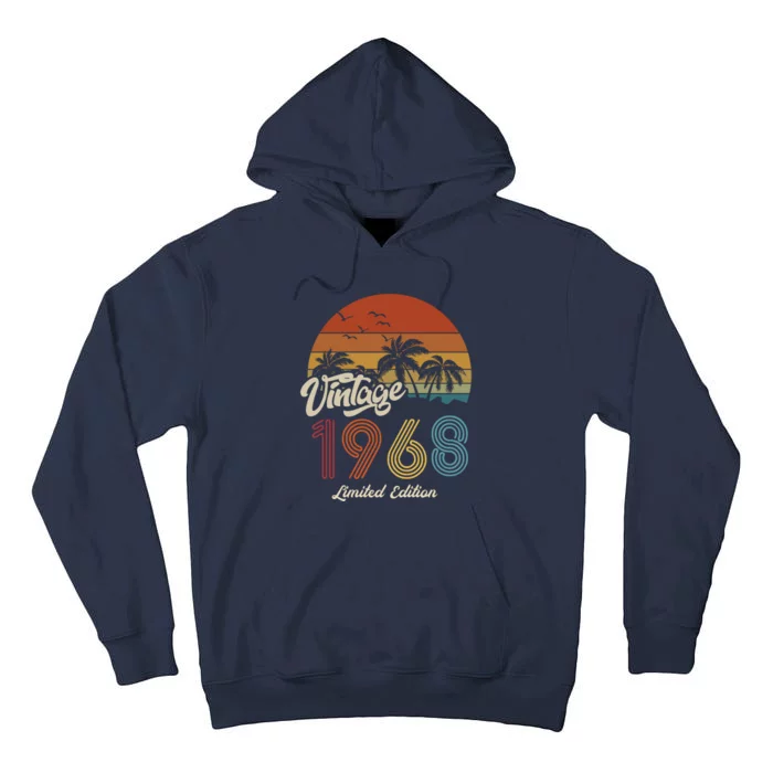 55th Birthday Vintage Limited Edition 1968 Tall Hoodie