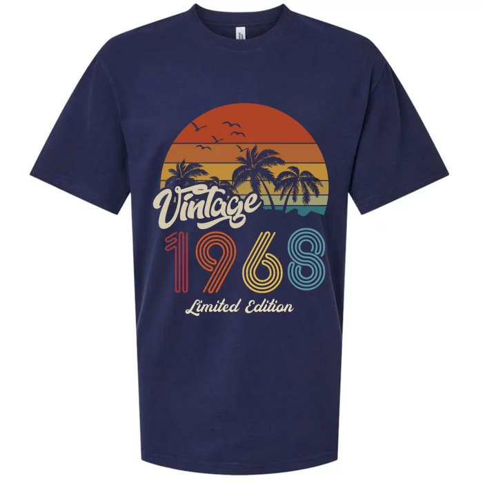 55th Birthday Vintage Limited Edition 1968 Sueded Cloud Jersey T-Shirt