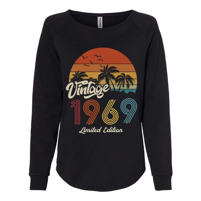 54th Birthday Vintage Limited Edition 1969 Womens California Wash Sweatshirt