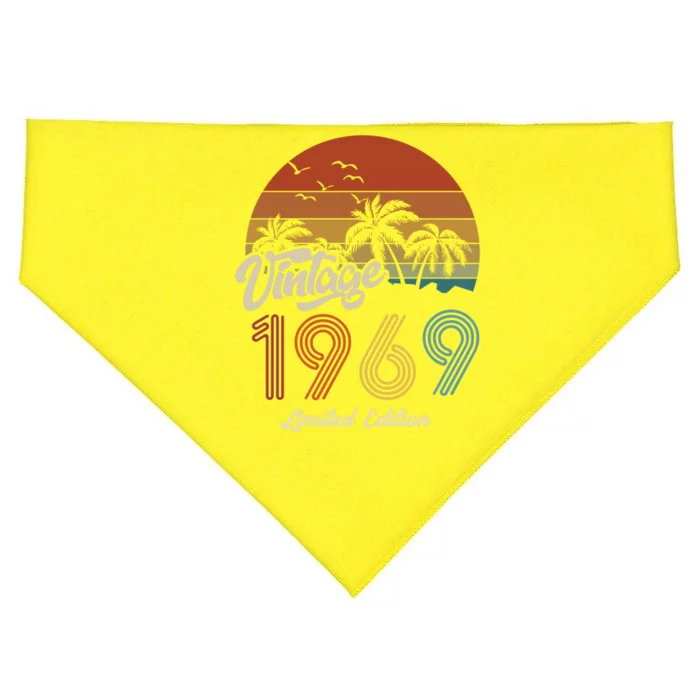 54th Birthday Vintage Limited Edition 1969 USA-Made Doggie Bandana