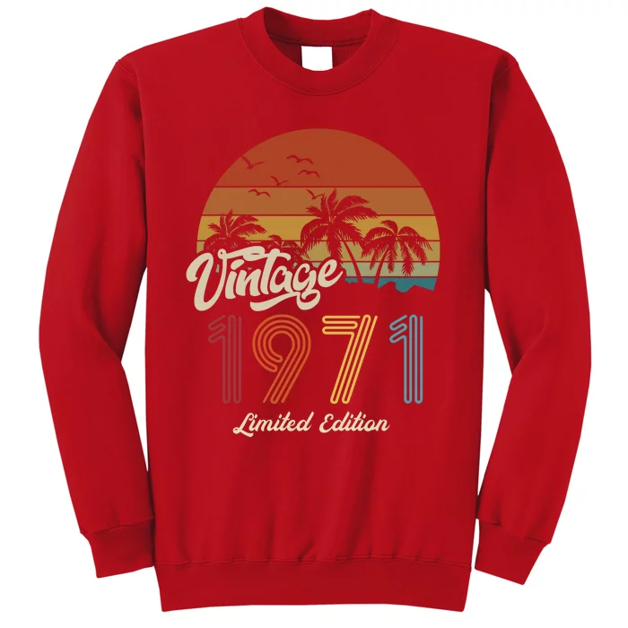 52nd Birthday Vintage Limited Edition 1971 Sweatshirt