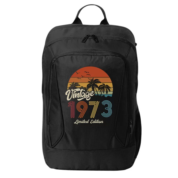 50th Birthday Vintage Limited Edition 1973 City Backpack