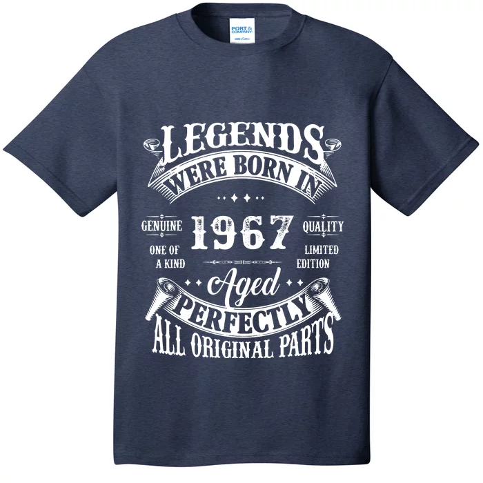 55th Birthday Vintage Birthday Legend Born In 1967 T-Shirt