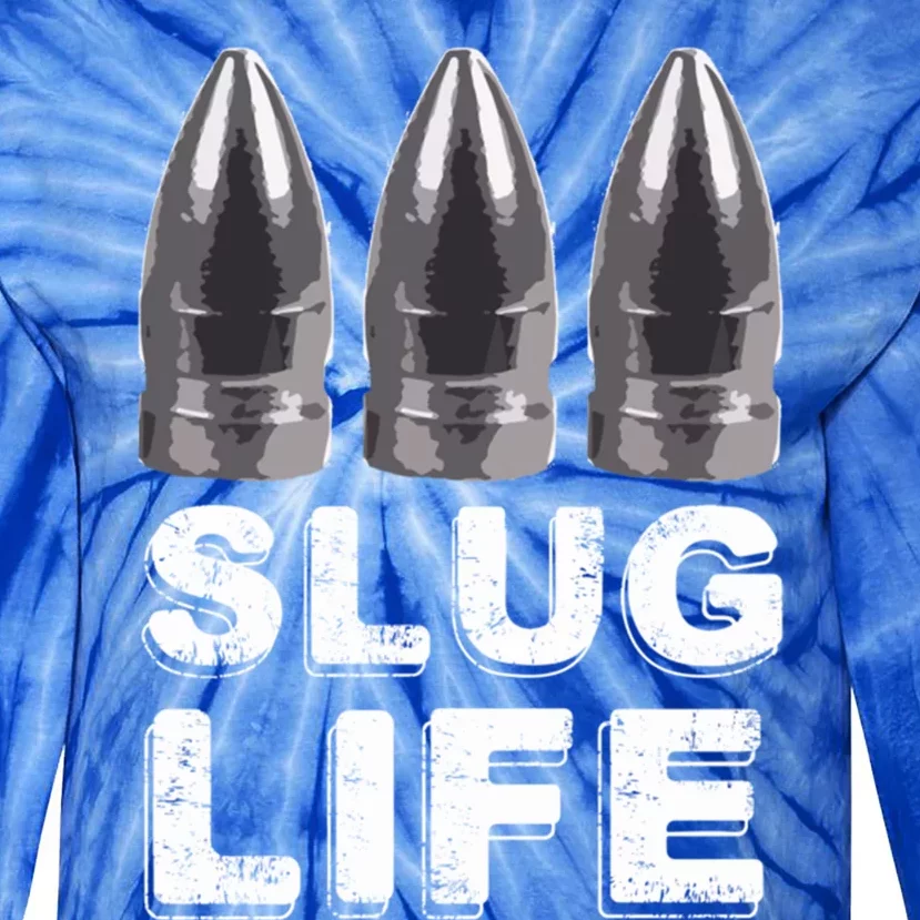 50 Cal 30 Cal Air Rifle Hunting Slug Life By Pellet Hunter Cool Gift Tie-Dye Long Sleeve Shirt