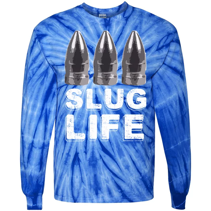 50 Cal 30 Cal Air Rifle Hunting Slug Life By Pellet Hunter Cool Gift Tie-Dye Long Sleeve Shirt