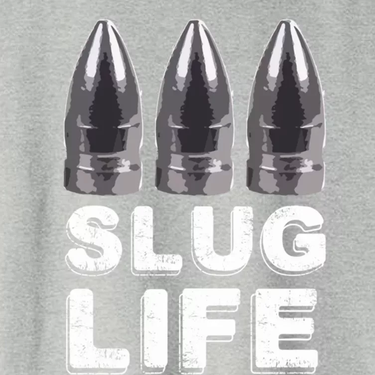 50 Cal 30 Cal Air Rifle Hunting Slug Life By Pellet Hunter Cool Gift Women's Crop Top Tee