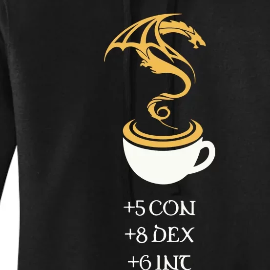 5 Con 8 Dex 6 Inc Coffee Women's Pullover Hoodie