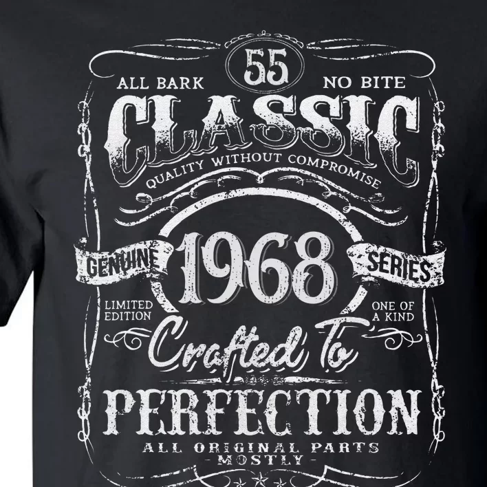 55th Classic Birthday gift 55 Perfection 1968 Birthday Tall T-Shirt