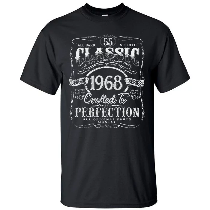 55th Classic Birthday gift 55 Perfection 1968 Birthday Tall T-Shirt