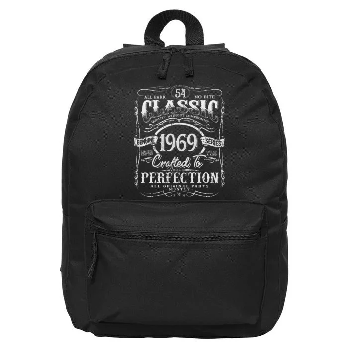 54th Classic Birthday gift 54 Perfection 1969 Birthday 16 in Basic Backpack