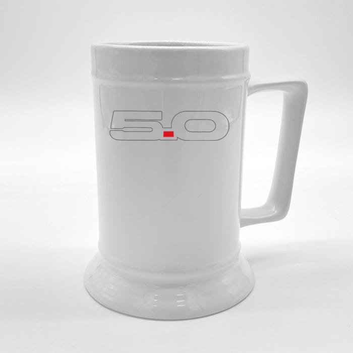 5.0 Coyote S550 Stang S197 Foxbody Swap Front & Back Beer Stein